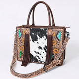 ADBG230 Tote Hand Tooled Genuine Western Leather Women Bag