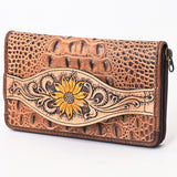 ADBG1190 Wallet Genuine Western Leather Women Bag