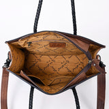 ADBG1158 Tote Hand Tooled Genuine Western Leather Women Bag