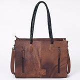 ADBG1158 Tote Hand Tooled Genuine Western Leather Women Bag