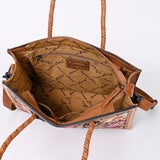 ADBG1158 Tote Hand Tooled Genuine Western Leather Women Bag