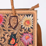 ADBG1158 Tote Hand Tooled Genuine Western Leather Women Bag