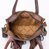 ADBG1086 Tote Hand Tooled Genuine Western Leather Women Bag