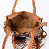 ADBG1086 Tote Hand Tooled Genuine Western Leather Women Bag