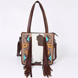 ADBG1086 Tote Hand Tooled Genuine Western Leather Women Bag