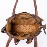 ADBG1086 Tote Hand Tooled Genuine Western Leather Women Bag