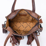 ADBG1086 Tote Hand Tooled Genuine Western Leather Women Bag