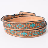 ADBLF173 Genuine American Leather Belt Men and Women