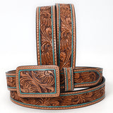 ADBLF179 Genuine American Leather Belt Men and Women