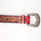 LC-ADBLF103-S Genuine American Leather Belt Men and Women