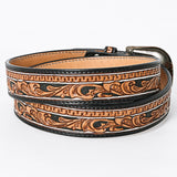 ADBLF109 Genuine American Leather Belt Men and Women