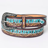 LC-ADBLF153-S Genuine American Leather Belt Men and Women