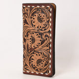 KBG191  Wallet  Hand Tooled Genuine Leather women bag western handbag purse