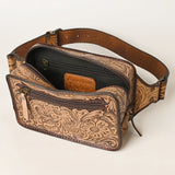 ADBG1208 Fanny Pack Genuine Western Leather Women Bag