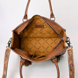 ADBG230 Tote Hand Tooled Genuine Western Leather Women Bag