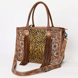 ADBG230 Tote Hand Tooled Genuine Western Leather Women Bag