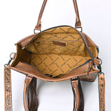 ADBG230 Tote Hand Tooled Genuine Western Leather Women Bag