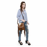 KBG248 Messenger Genuine Leather women bag western Bag