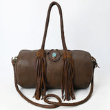 ADBGM356-Duffel Genuine Western Leather Women Bag