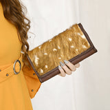 ADBG1223 Wallet Genuine Western Leather Women Bag