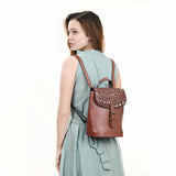 KBG320 Backpack Genuine Leather women bag western Bag