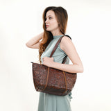 KBG333 Tote Genuine Leather women bag western Bag