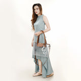 ADBG1186 Clear Bag Genuine Western Leather Women Bag