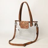 ADBG1186 Clear Bag Genuine Western Leather Women Bag