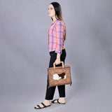 ADBG1194 Briefcase Genuine Western Leather Women Bag