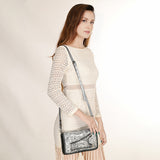 ADBG1228 Clutch Genuine Western Leather Women Bag