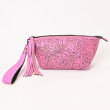 ADBG1234 Wristlet Genuine Western Leather Women Bag