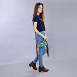 ADBG1241 Wallet Genuine Western Leather Women Bag