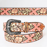 ADBLF213 Genuine American Leather Belt Men and Women