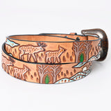 LC-ADBLF163-S Genuine American Leather Belt Men and Women