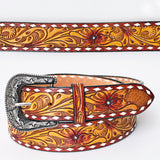 ADBLF164 Genuine American Leather Belt Men and Women