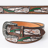 LC-ADBLF166-S Genuine American Leather Belt Men and Women