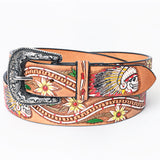 LC-ADBLF168-S Genuine American Leather Belt Men and Women