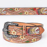 LC-ADBLF168-L Genuine American Leather Belt Men and Women