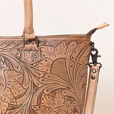 ADBG1246 Tote Hand Tooled Genuine Western Leather Women Bag