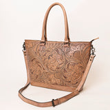 ADBG1246 Tote Hand Tooled Genuine Western Leather Women Bag