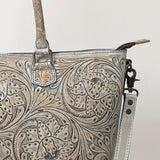 ADBG1246 Tote Hand Tooled Genuine Western Leather Women Bag