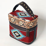 ADBGA427 Jewelry Case Genuine Western Leather Women Bag