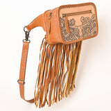 ADBG1247 Fanny Pack Genuine Western Leather Women Bag