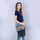 ADBG1256 Clear Bag Genuine Western Leather Women Bag