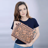 ADBG1266 Portfolio Bag Genuine Western Leather Women Bag