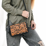 ADBG1279 Crossbody Genuine Western Leather Women Bag