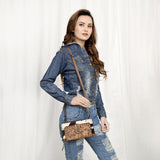 ADBG1288 Wallet Genuine Western Leather Women Bag