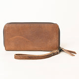 ADBG1290 Wristlet Genuine Western Leather Women Bag