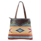 OHV112 Hobo Upcycled Canvas Ladies Bag