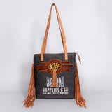 OHV122 Hobo Upcycled Canvas Ladies Bag